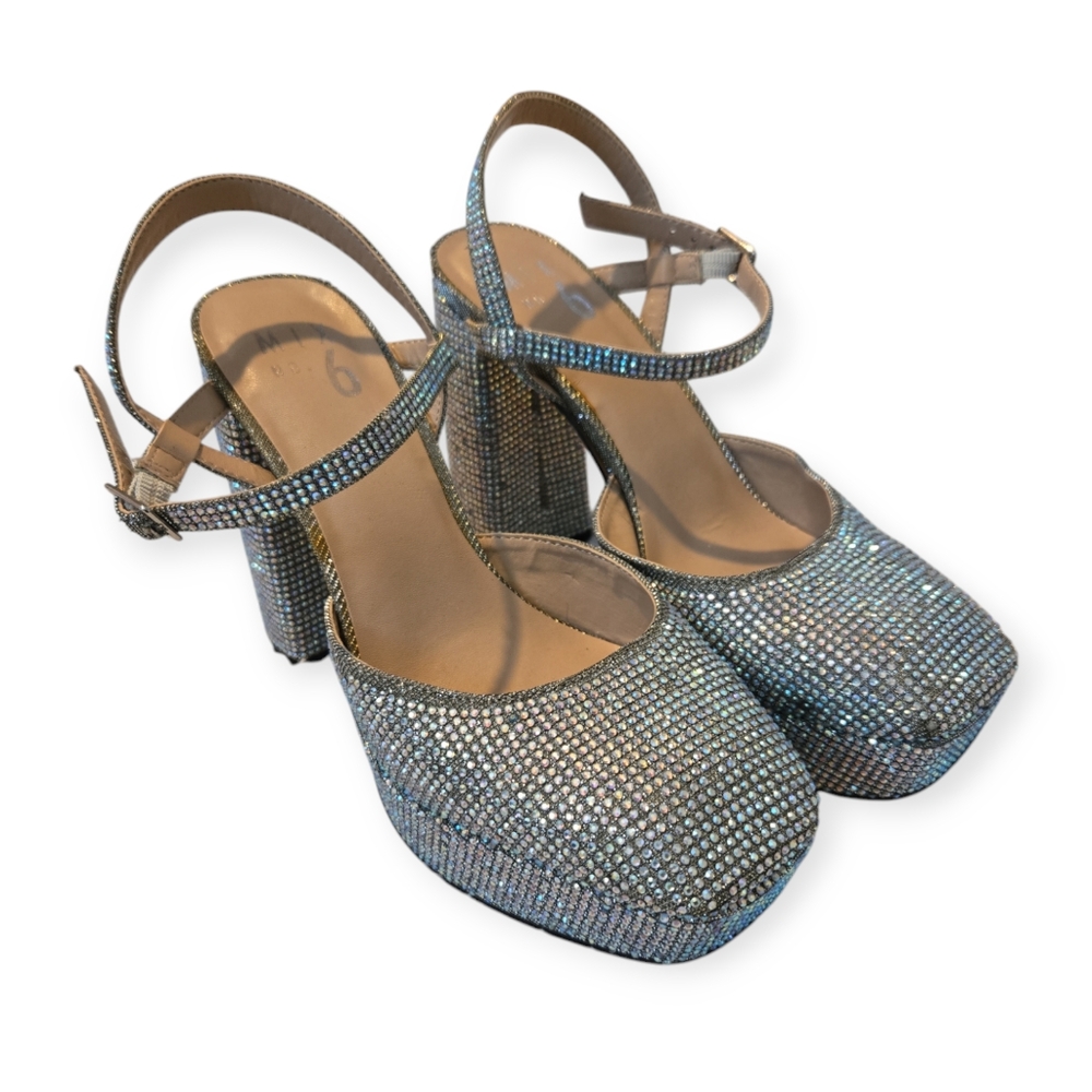 Mix No. 6 Rhinestone Platform Heels